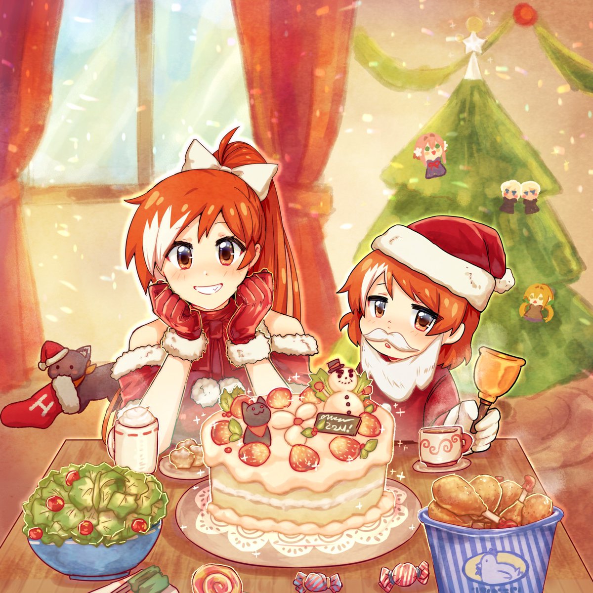 Happy holidays from Crunchyroll-Hime, Sudachi and Yuzu! 🎄🎁 What do you love most about the holidays?