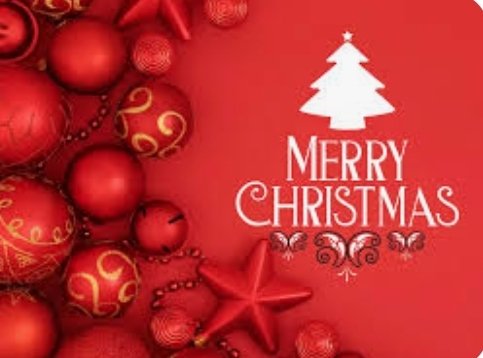 Wishing everyone a restful and fun holiday season ❤️💙🤍