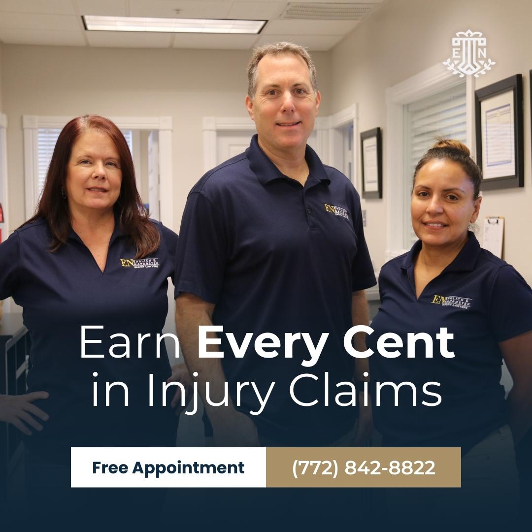 Our team is here to ensure you receive every penny you deserve in injury claims. Don't leave money on the table - call us now!

📞 Stuart: 772-842-8822
📞 Palm Beach County: 561-687-1717

💻 eninjurylaw.com

#InjuryClaims #EhrlichNaparstek #MaximizeCompensation