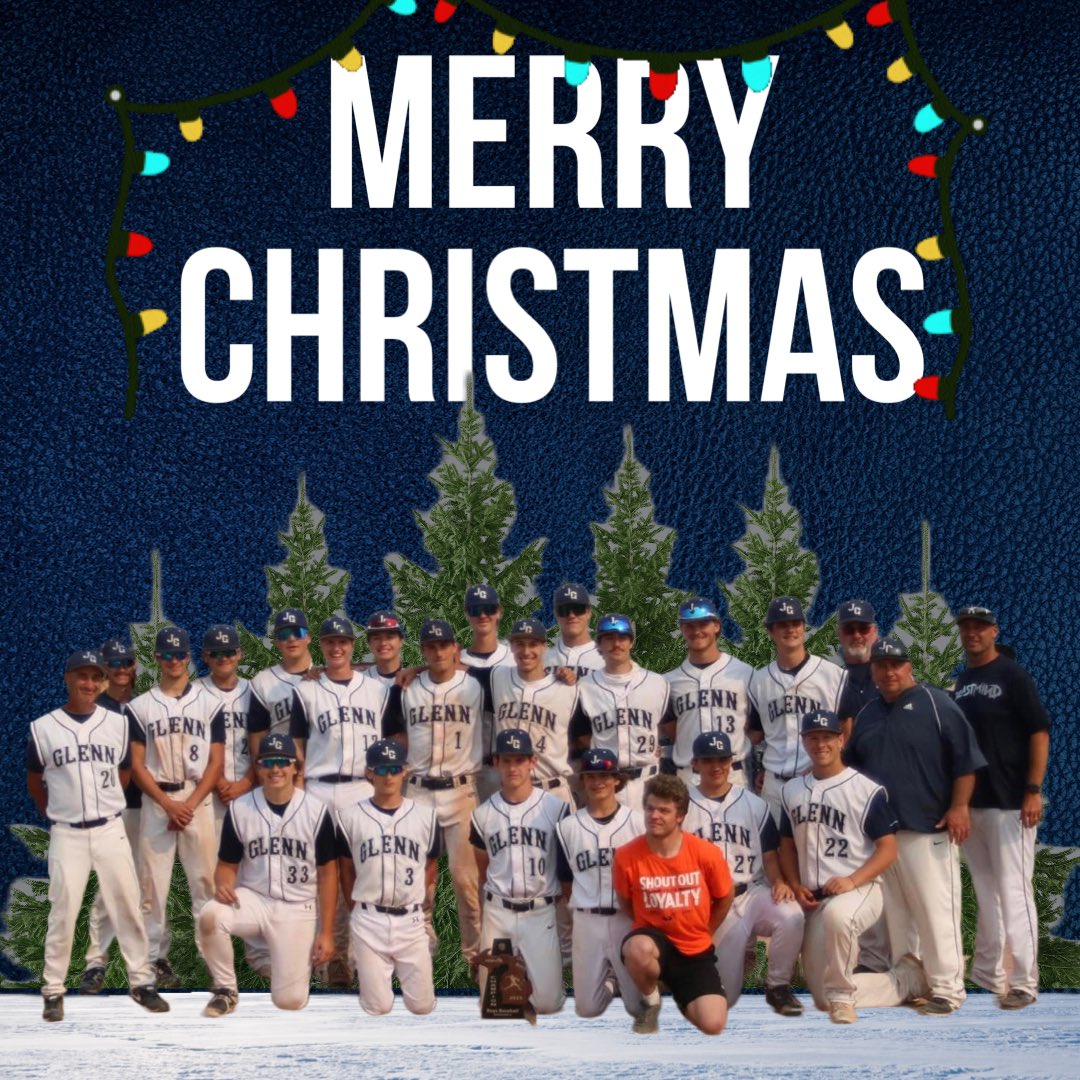 Merry Christmas from John Glenn Baseball🎄