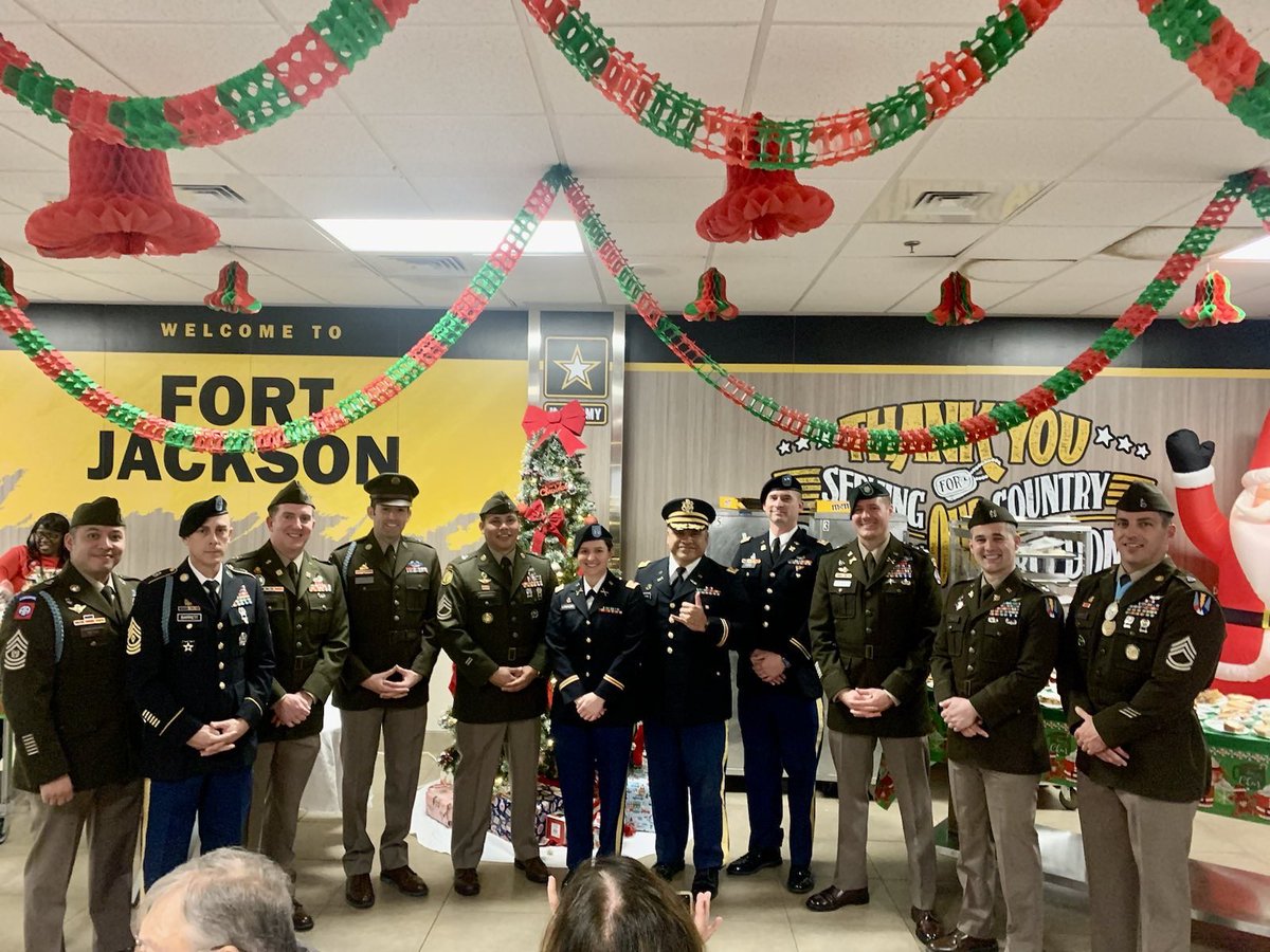America, Merry Christmas Day 2023 from Task Force Victory at Fort Jackson, South Carolina! #merrychristmas2023. #GoArmy! #projectrock!#beallyoucanbe. #VictoryStartsHere! #WeMakeAmericanSoldiers!