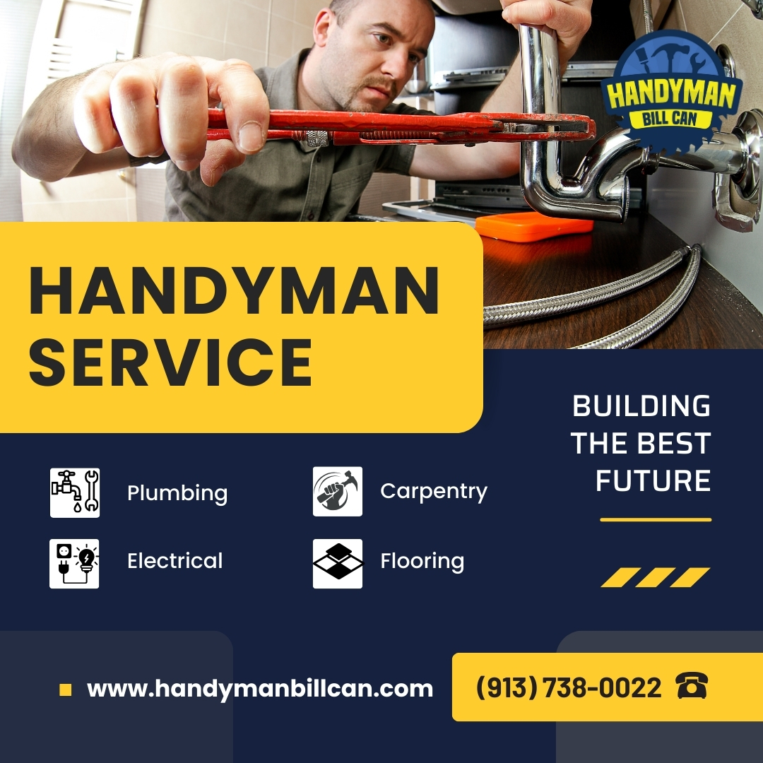 At Handyman Bill Can, we do more than just fix things. We also give you new ways to take care of your home.
#kansascityhomes #skilledhandyman
#maintenanceserviceskansascity
#kansascityhandyman #handymanservices #handymanbillcan  #homerepair #kansascity #KansasCitypainter