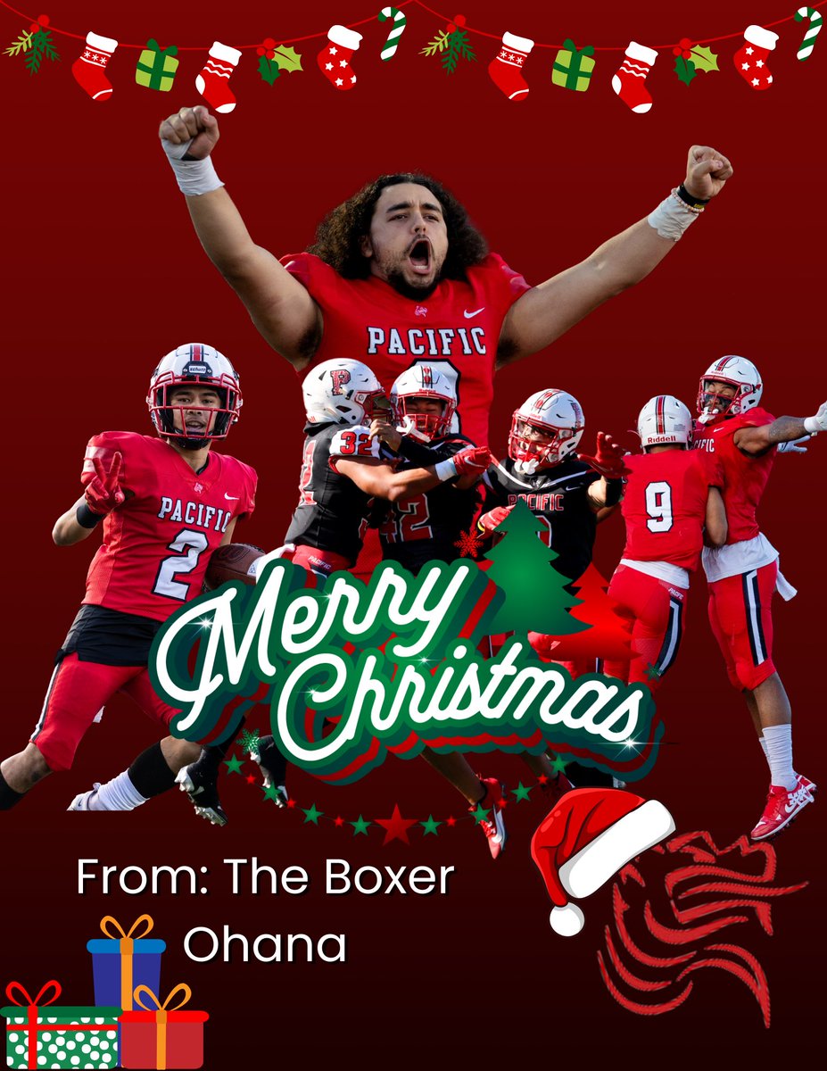 Merry Christmas Mele Kalikimaka From our Ohana to yours ❤️🎄🤙🏽 #1WAY #BoxerOhana