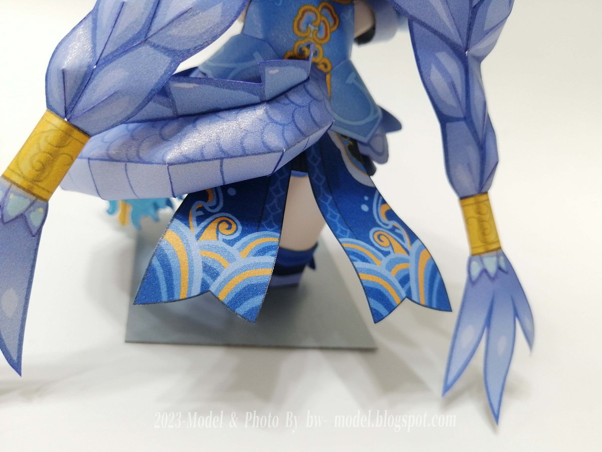 HaitokuPaper's tweet photo. #崩壊スターレール
#白露
#BaiLu
#崩壞星穹鐵道
#ペーパークラフト 
#papercraft https://t.co/YHMc9tFk8j