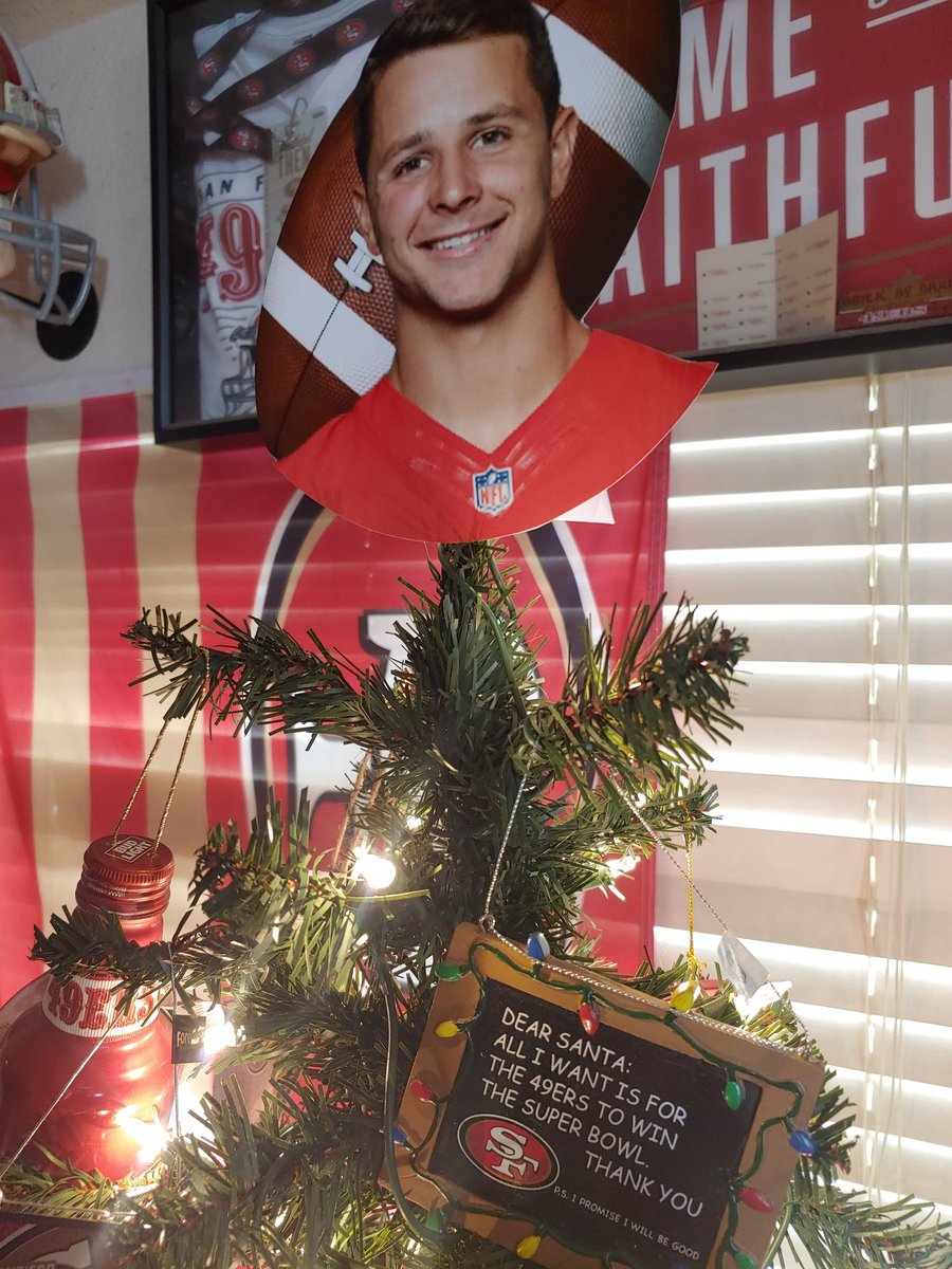 49erHodge's tweet photo. Merry Christmas Faithful!!! #FTTB 
#probowlvote Brock Purdy https://t.co/ry5bIBjp8r