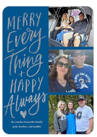 Merry Christmas! 🎄 
From our family to yours, we wish you peace, joy, and love during the holidays and good health and prosperity in 2024!