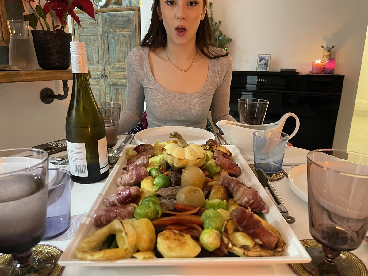 Merry Christmas all xx. Here’s to a fantastic 2024! (the meal wasn’t just for my daughter)