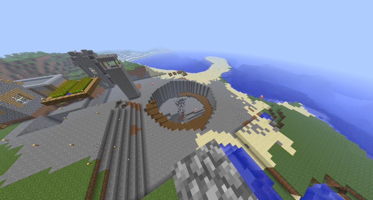 Kiwi_ElPanda's tweet photo. Finalizada la escalera de la base técnica.
#Minecraft Java 1.3.2 https://t.co/IH6yXc8AOp