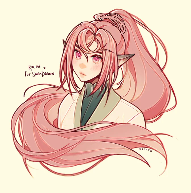 KoemiA Christmas present for my friend swandrawn! 