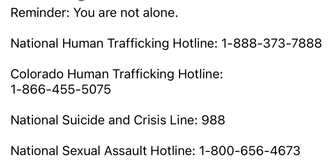 LotusAdvocates's tweet photo. You are not alone. 

#HumanTrafficking #survivors #trauma #crisis #holidays #support #colorado #LotusFoundationCO #nonprofit #hotline #help https://t.co/DWqWUVS0OY