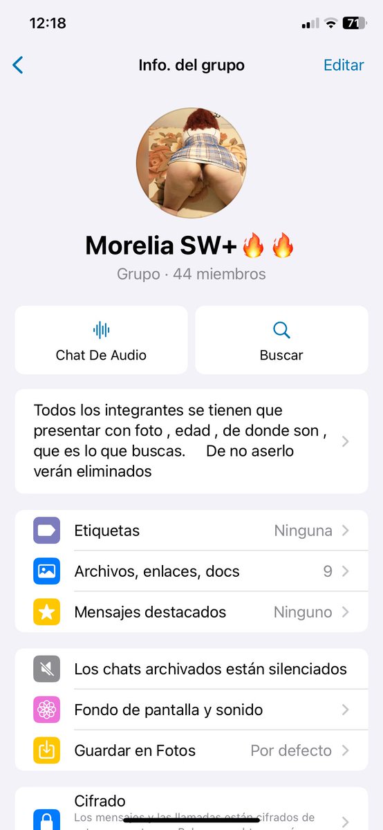 Parejitas y chicas que gusten entrar son bienvenidos. Hay contenido muy rico en el  grupo parejas o chicas que quieren entrar comenten o manden mensaje 😏😏

 Denle rt y like❤️❤️❤️❤️