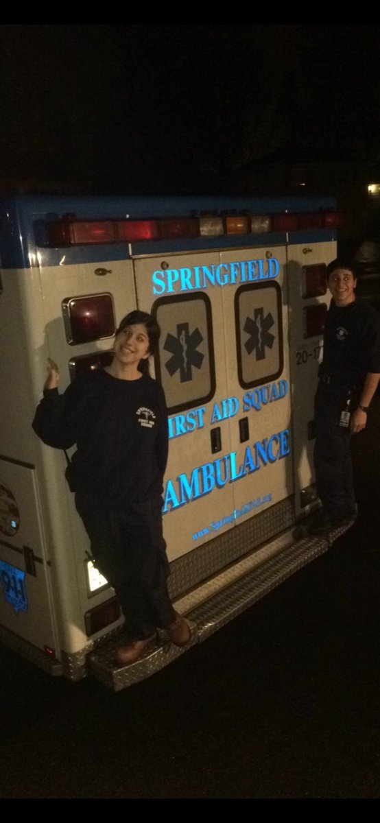 AndrewShanes's tweet photo. 10+ years ago we were both high schoolers starting on the ambulance and now she’s an ED Nurse and I’ll be matching into EM in a few months. Have loved this Christmas Eve EMS tradition but even more excited to start new ones in the hospital next year! #EMBound #Match2024 https://t.co/B7Cs3AUTAx