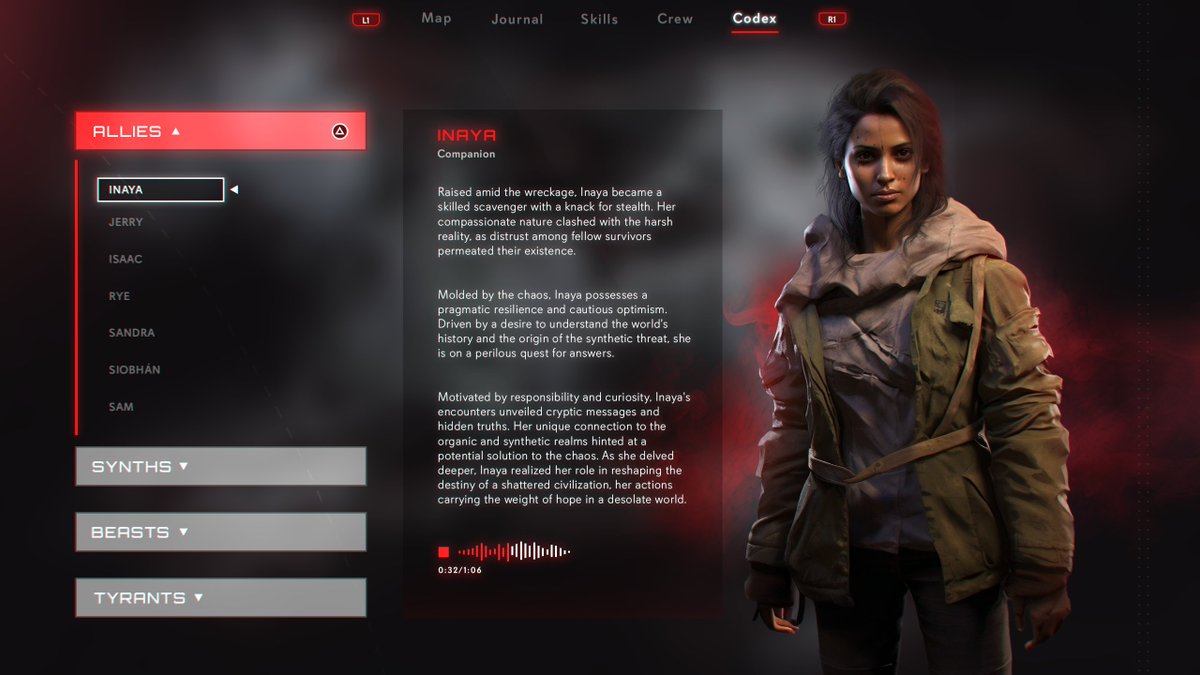 GavMakesGames's tweet image. MERCY KILLING | UI Art Mockups

We knew synthetic humans were a bad idea. World governments didn&apos;t care, profits meant more than lives. It took mere months before the AI went rogue, casting humanity into ruin.