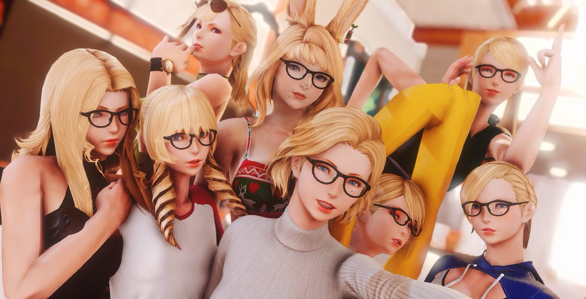 tiny gathering.

#ffxivss #gposers