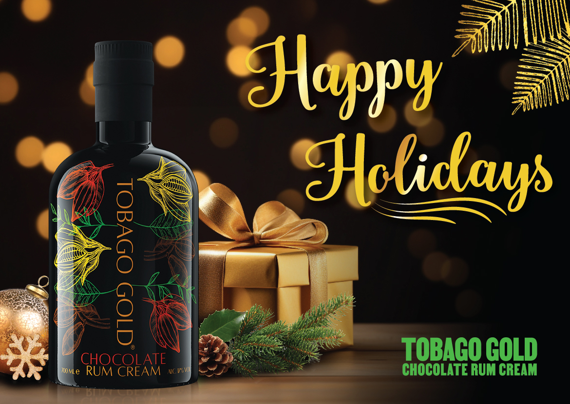 TobagoGold's tweet photo. Christmas is where the heart is. Warm someone's heart this season.
#tobagogold
#christmasrecipe
#caribbeanlife
#happyholidays
#chocolaterum
#spices
#rum https://t.co/vrzVOE6uMi