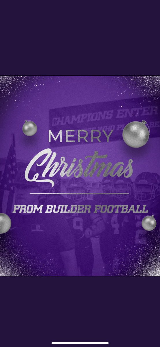 Thanks for wishing me a happy merry Christmas! @StevenHuff_3 <a href="/BuilderFootball/">SC Builder Football</a>