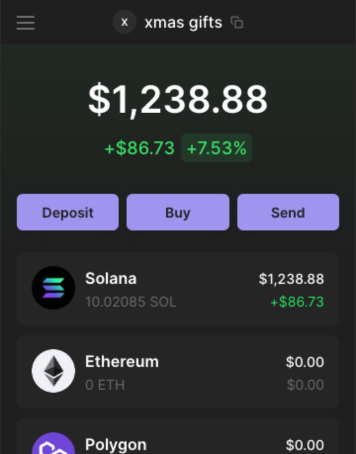 just loaded an additional 10 $SOL to the xmas wallet - unlike most of these larps on twitter i'm actually giving this shit away - check my time line with txns - drop a wallet addy below an RT to spread love (don't need to follow to qualify) not looking for jeet followers just