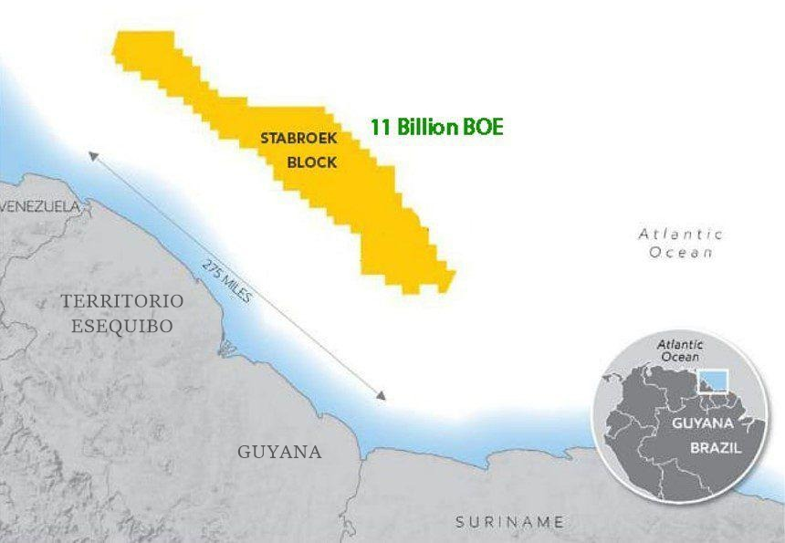 Guyana está siendo testigo de una rápida e ilegal escalada en su capacidad de producción de petróleo, habiendo alcanzado un hito de 500.000 barriles por día (bpd) en noviembre, a pesar de violar el Acuerdo de Ginebra #25Dic #MiMapa 

A pesar de este rápido crecimiento de la