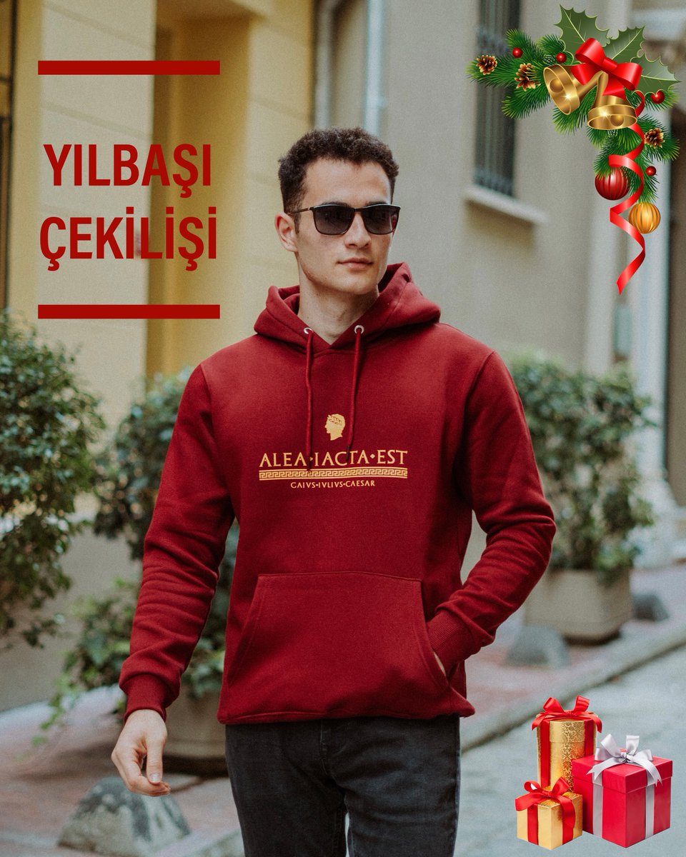 📣 YILBAŞI ÇEKİLİŞİ 🎉🎄🎁

Bu tweeti RT edip hesabımızı takip eden 3 şanslı kişiye "JULIUS CAESAR - ALEA IACTA EST" baskılı hoodie hediye ediyoruz!