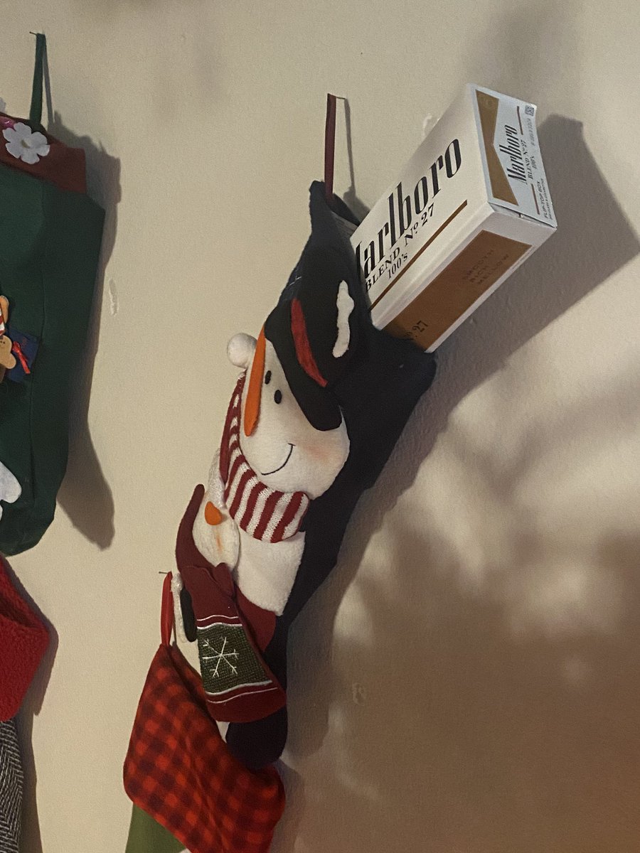 spinsewz's tweet photo. my moms stocking is crazy https://t.co/7HDdtcizEw