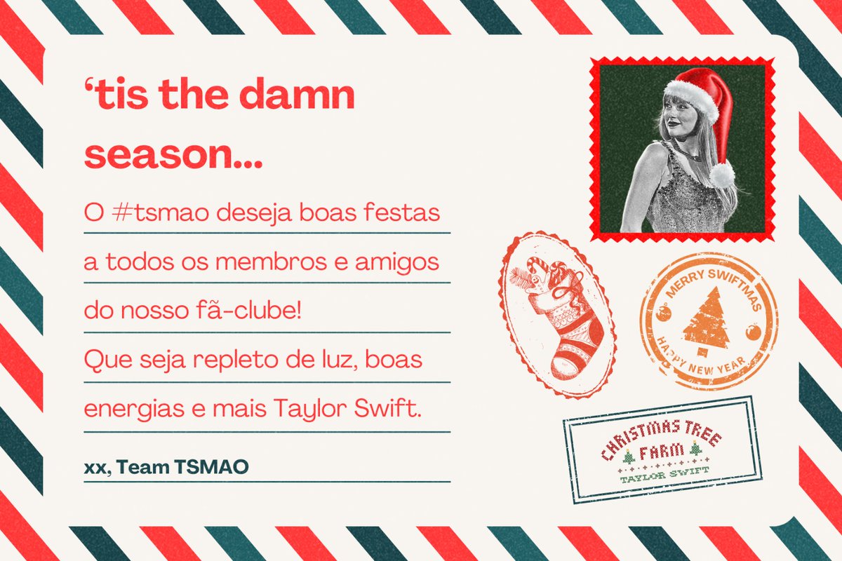 tswiftmao's tweet photo. Boa tarde, Swifties! Como foi a ceia de vocês?

A equipe do TSMAO veio aqui para desejar a todos um excelente natal! Que neste dia vocês possam aproveitar cada momento especial e precioso ao lado das pessoas que amam 💟 https://t.co/hIvOk6vTcT