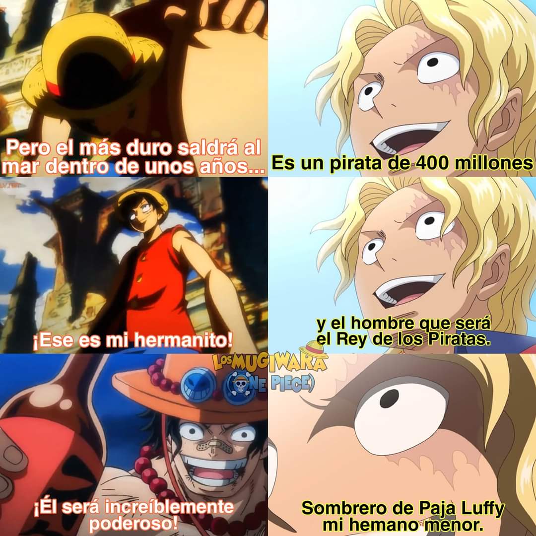 Orgullo de hermanos #ONEPIECE