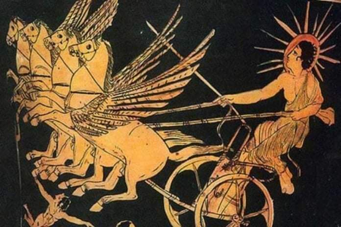 histories_arch's tweet photo. During these days of December,  the ancient Greeks in various city-states were celebrating “Heliougenna”. This feast symbolized the birth of the Sun God (Helios) and also the birthday of the god Dionysus, the "holy infant", "Saviour" and "Benevolent Shepherd" who was born of the virgin Semeli in a cave.

In Heliougenna, ancient Greeks had likened the Sun to the Light-bearer god Apollo, who distributed light to the world from his flying chariot. An inscription of that time dedicated to Dionysus reads: "I am the One who protects and guides you, I am the Alpha and the Omega".

Many of the elements and customs encountered in antiquity, evolving over time, gave way to the persons and events of the Christian religion.

©Pavlos Palapanidis

#archaeohistories