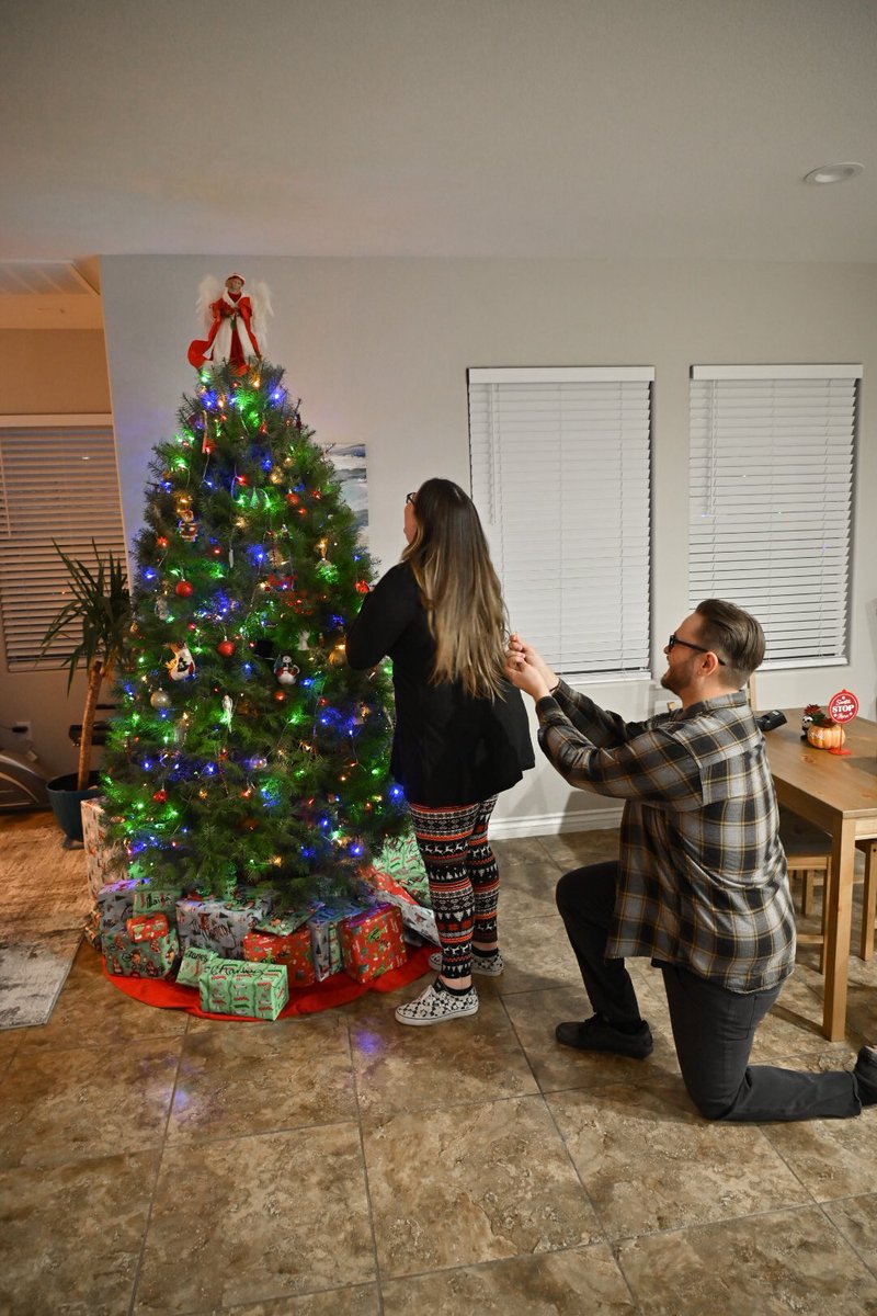 Upwxrd's tweet photo. Proposed to the love of my life on Christmas Eve ❤️ https://t.co/WfmKQyxHLl
