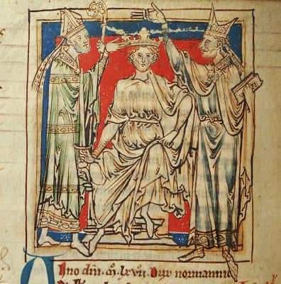 histories_arch's tweet photo. On Christmas Day of 1066 AD, William the Conqueror, also known as William the Bastard was crowned King of England at Westminster Abbey.

William the Conqueror is best known for his victory against the last Anglo-Saxon King Harold Godwinson at the Battle of Hastings that took place on the 14th October 1066 AD, during the Norman Conquest of England. William’s victory was an important event in English History as it’s course was changed, the English Aristocracy was replaced by a Norman Version, the culture and tradition of England also changed; for Normans spoke French and bought the culture during his conquest.

Normans were people who descended from Norwegian Vikings who settled in the Northern region of France. They were result of the ancestry of Vikings and the native population of Northern France which was known as Normandy.

#archaeohistories