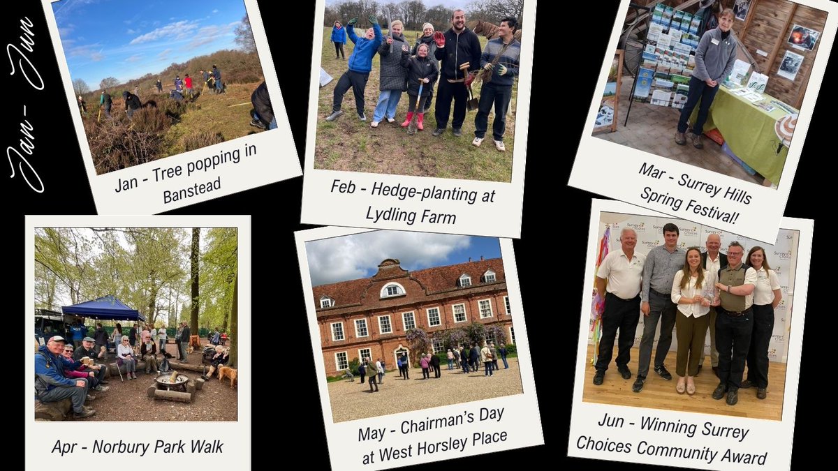 SurreyHillsSoc's tweet photo. We wish all our members, volunteers and followers a Happy New Year! 🥂

Let's look back on the highlights of 2023! 🦋🌱🌺

#SurreyHillsSociety #SurreyHills #NewYears2024 https://t.co/mmedbTE923