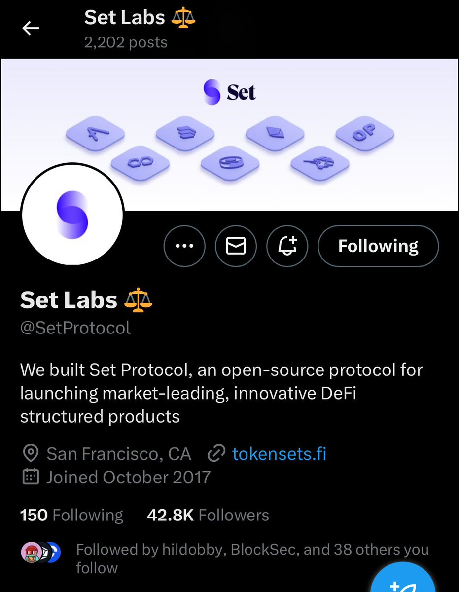 This account has been hacked imo, $SET airdrop most likely a scam.