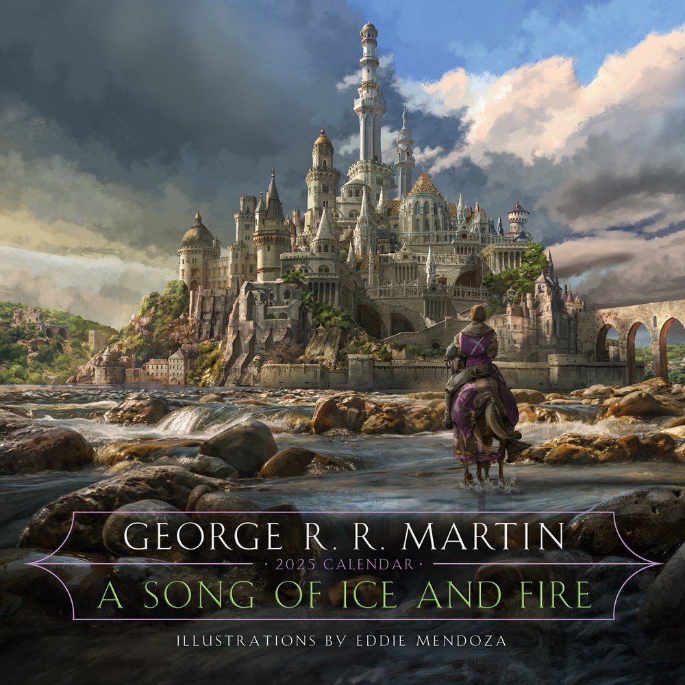 A Song of Ice and Fire 2025 Calendar: Details of the A Song of Ice and Fire 2025 Calendar have been released via Edelweiss and Amazon, and now we see that what seems to be one of the images—the cover image for the… dlvr.it/T0bCkY #HouseOfTheDragon #HotD #SAG