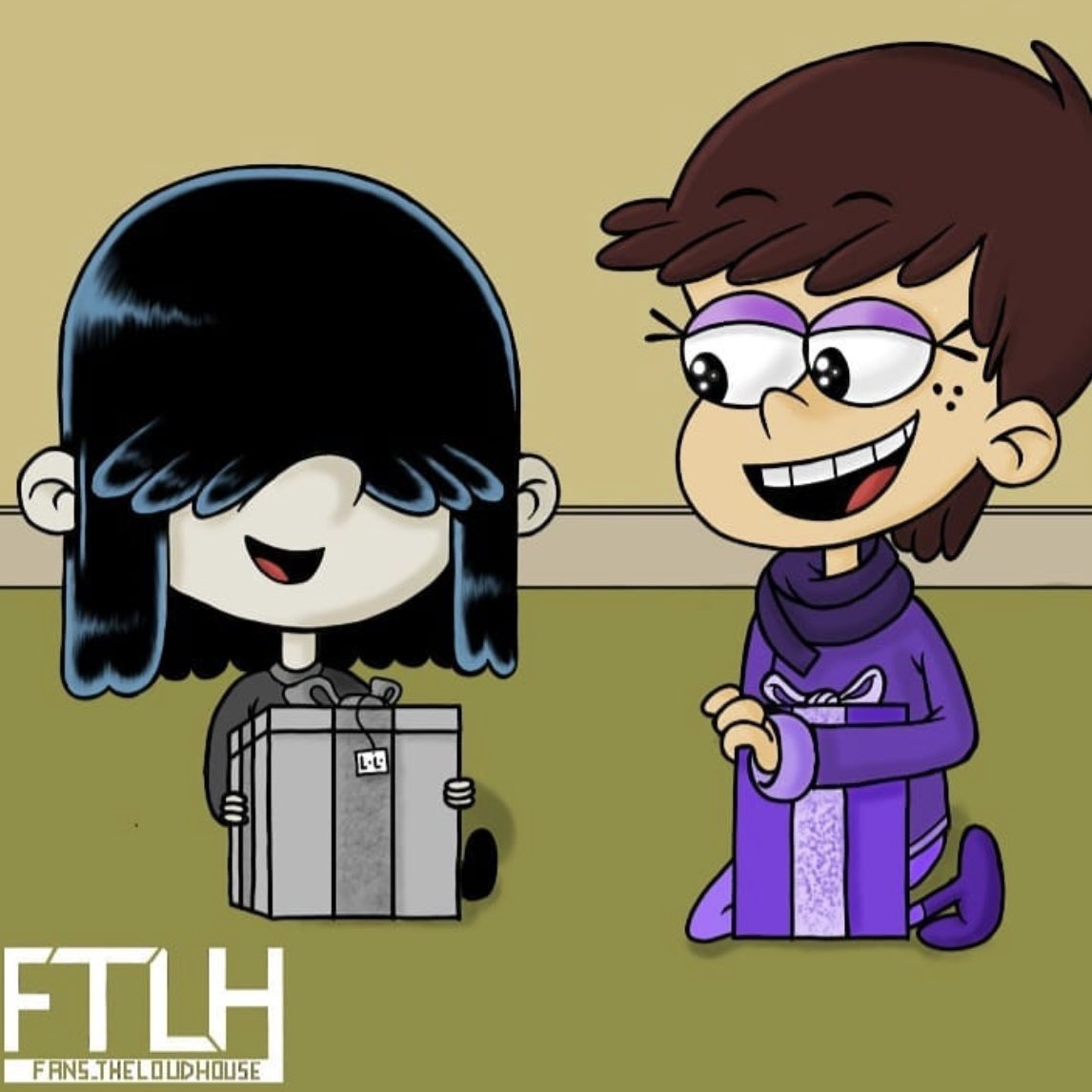 Fans_TLH's tweet photo. #FTLH Merry Christmas! 🎄🎁🥰
(✍️ 2019) 🥹😆

#TheLoudHouse #Nickelodeon #myart #fanart https://t.co/qClCDSf4eS