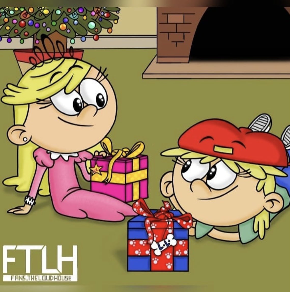 Fans_TLH's tweet photo. #FTLH Merry Christmas! 🎄🎁🥰
(✍️ 2019) 🥹😆

#TheLoudHouse #Nickelodeon #myart #fanart https://t.co/qClCDSf4eS