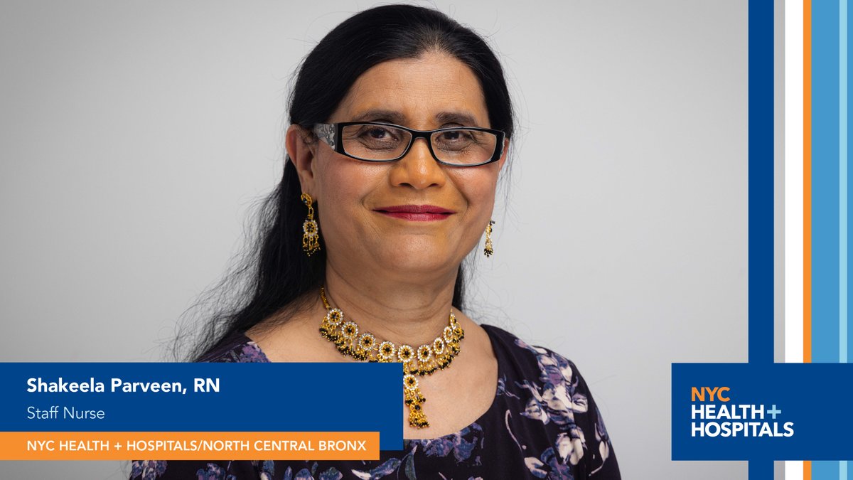 NYCHealthSystem's tweet image. For 18 years, Shakeela Parveen has been a #LaborandDelivery nurse at NYC Health + Hospitals/North Central Bronx, helping hundreds of #Bronx mothers safely deliver their babies. Meet this #NursingExcellence Winner: bit.ly/3TlEeZS #NURSES4NYC