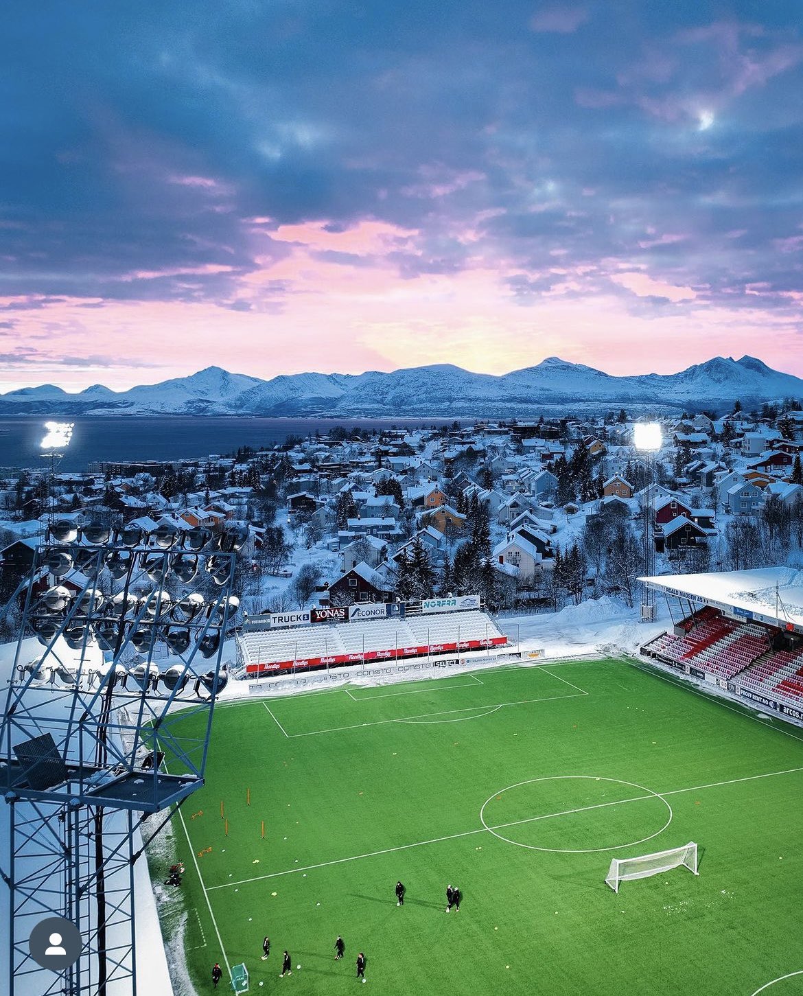 Stadia of the Gods on X: 🏟 Alfheim Stadium 📍 Tromsø, Norway -  bostarpack.com