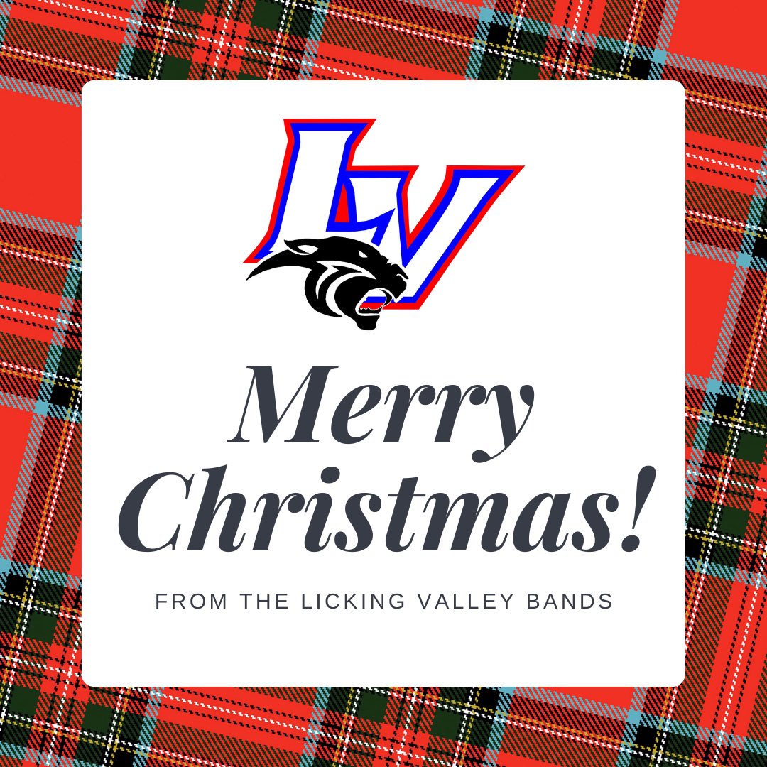 Wishing all of our Band families and Panther Nation a Merry Christmas today!!! #LVBands