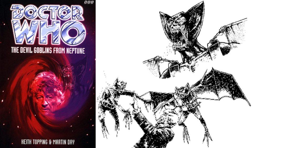 The First #Goblins in Doctor Who, from The Devil Goblins From Neptune, by Keith Topping and Martin Day, illustrated by Paul Griffin.
B- Grade
Full grade in the thread!
#goblingrader #bgrade #doctorwho #thirddoctor #keithtoppin #martinday #paulgriffin #neptune #happyholidays