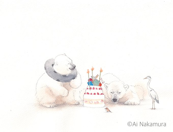 「fruit polar bear」 illustration images(Latest)