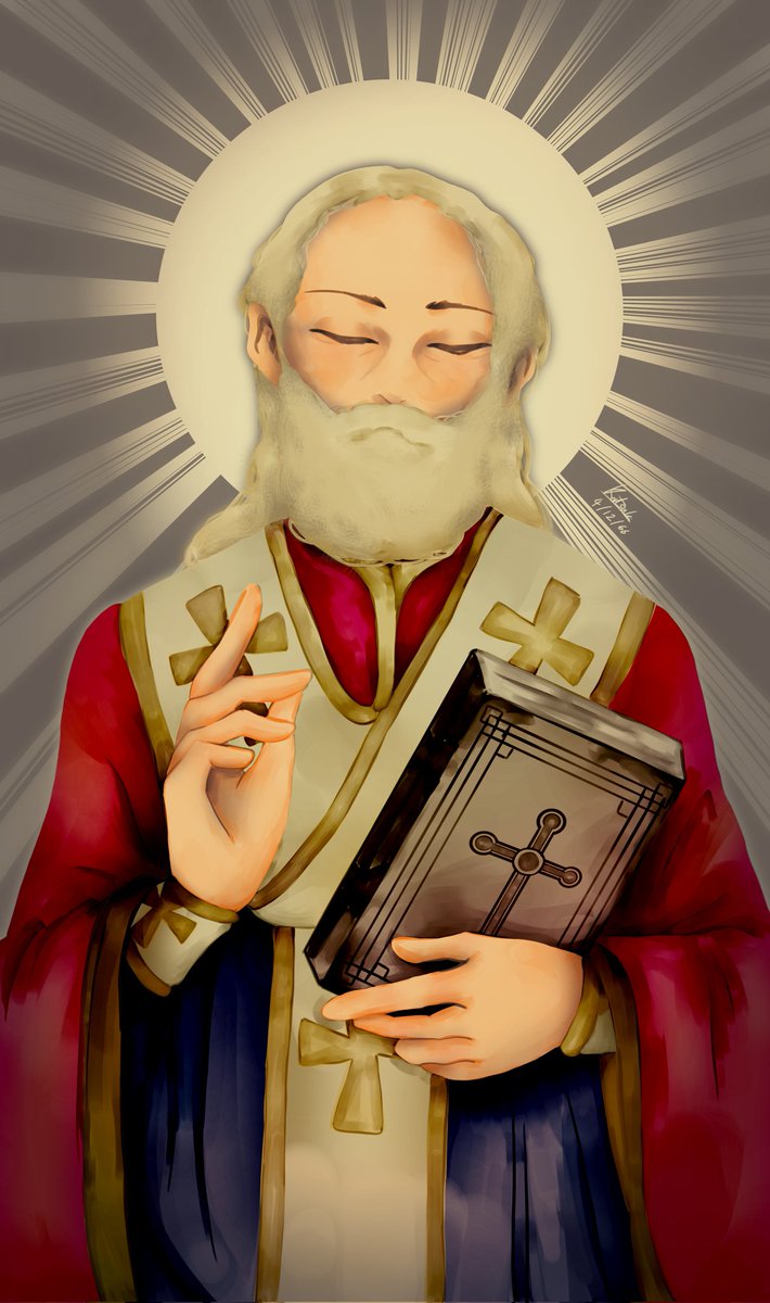 #Christmas #Christmas2023 #saintnicholas #saint #nicholas #KC #art #artist #project #grayscale #oldart