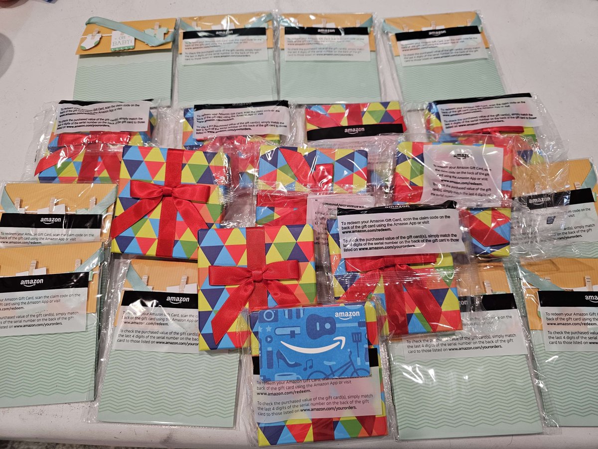 Who wants a $50 gift card?🎅

Amazon accidentally listed these for FREE, and they shipped!

TO ENTER THE GIVEAWAY:

Like + RT, Comment "CHRISTMAS"
Must be following🤍