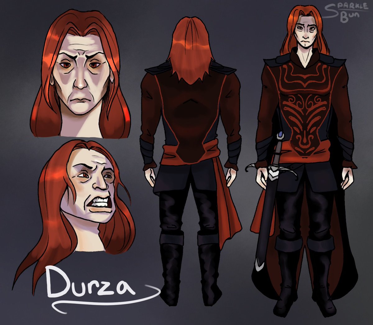 SparkleBunArt's tweet image. Made a Durza character sheet :3 I &amp;lt;3 ERAGON 
#durza #eragon #inheritancecycle #ic