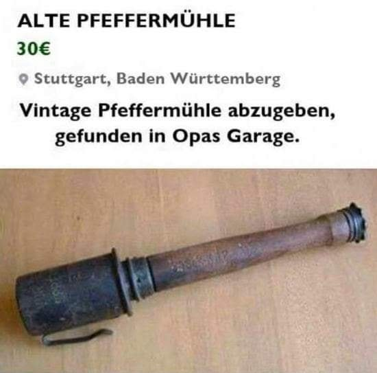 Vielleicht jemand Interesse...?
