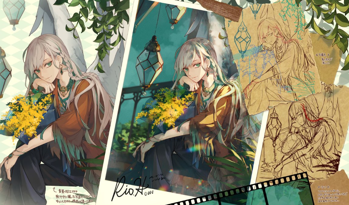 ご依頼ありがとうございました！　らくがき詰めるか悩みましたがコラージュ風にしてみました、たのしかった！
 チェインパラドクス：(c) キイル / トミーウォーカー
tw7.t-walker.jp/gallery/?id=18…