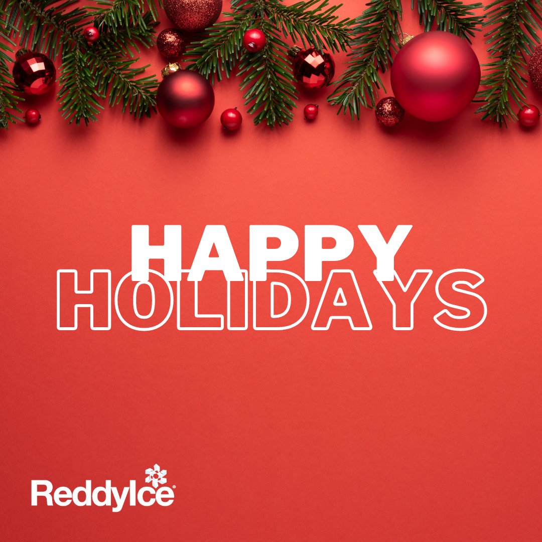 Wishing you and your loved ones unforgettable memories this holiday season. Happy Holidays from Reddy Ice to you! 🌟🎄❤️

 #HappyHolidays #HolidaySeason #Memories #ReddyIce #SeasonsGreetings
