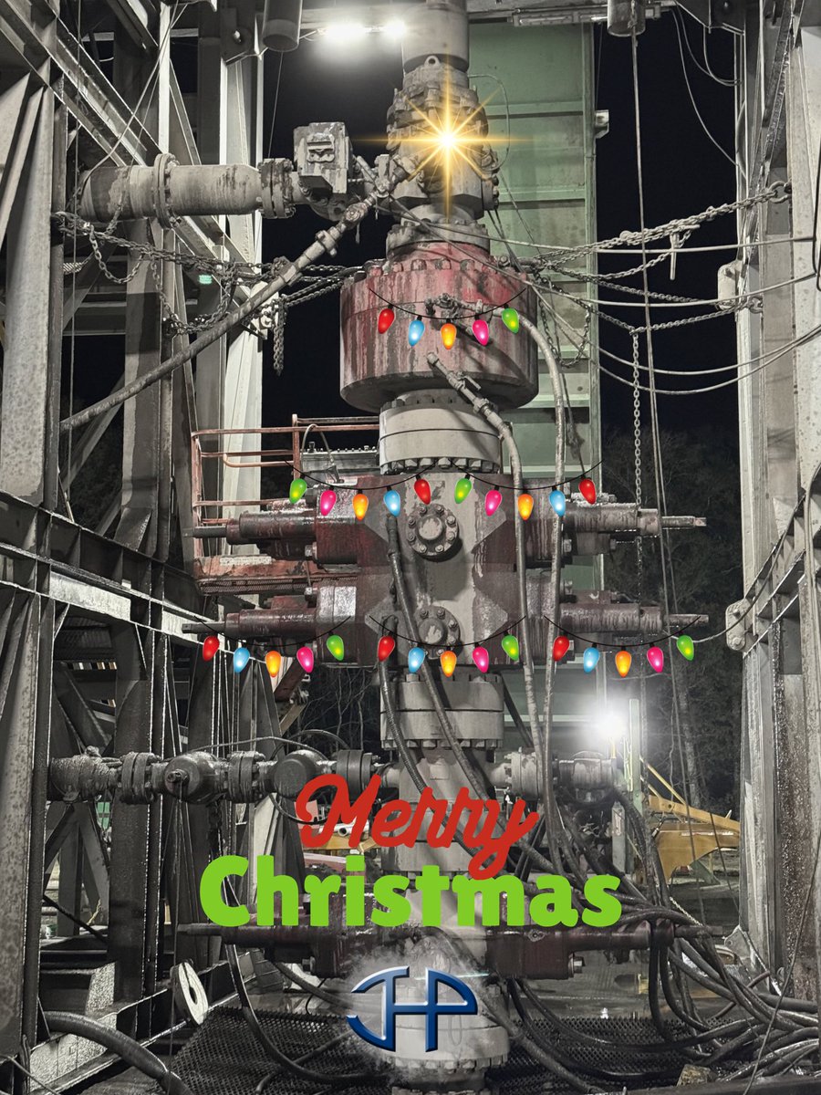 Merry Christmas from JHP! Wishing you a Wonderful Holiday Season! 🎄 #MerryChristmas #JHP #JohnHenryPetroleum #STACK #SCOOP #OilandGas #BOP
