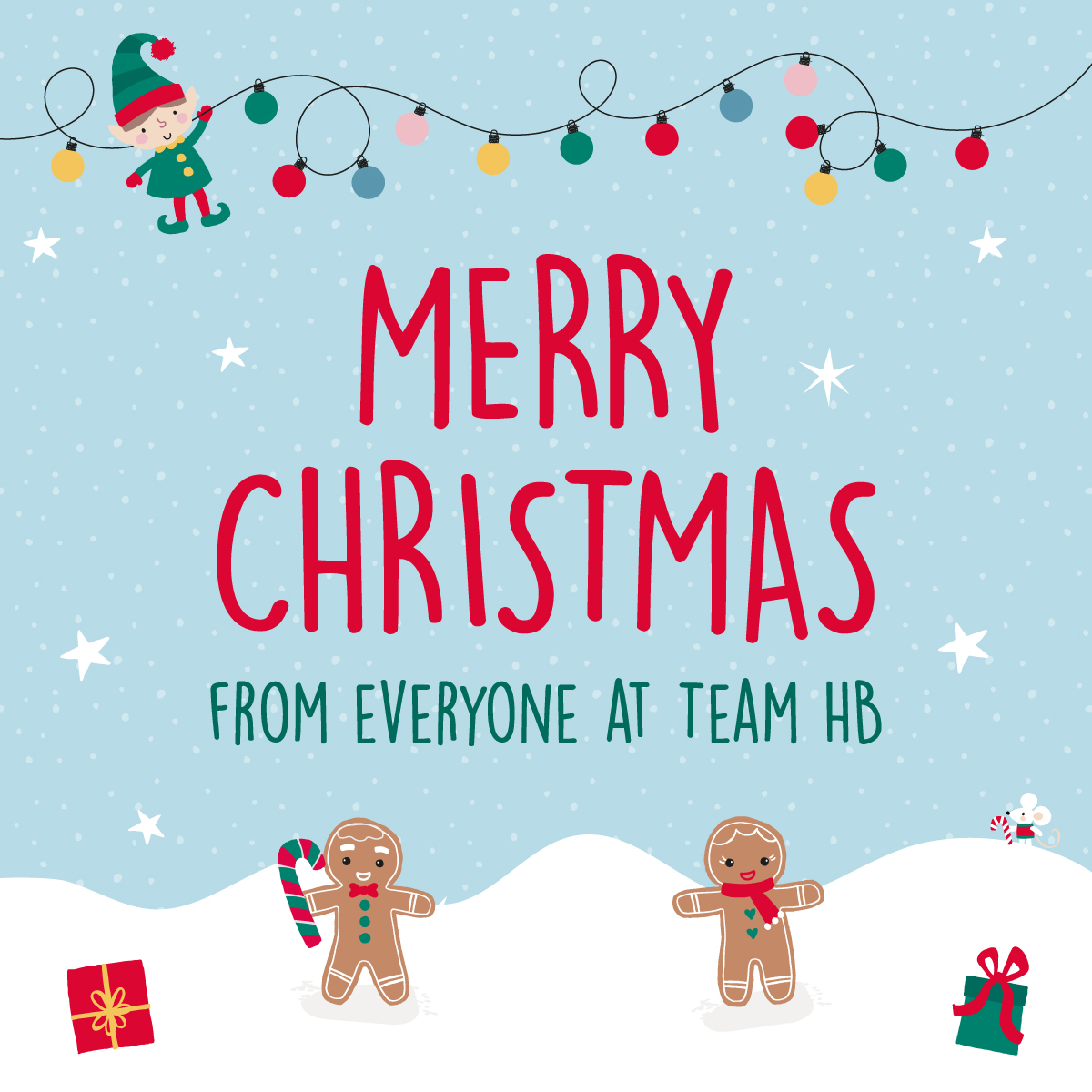 Merry Christmas to all of our staff and customers ❤️ 💙 - Love from team HB