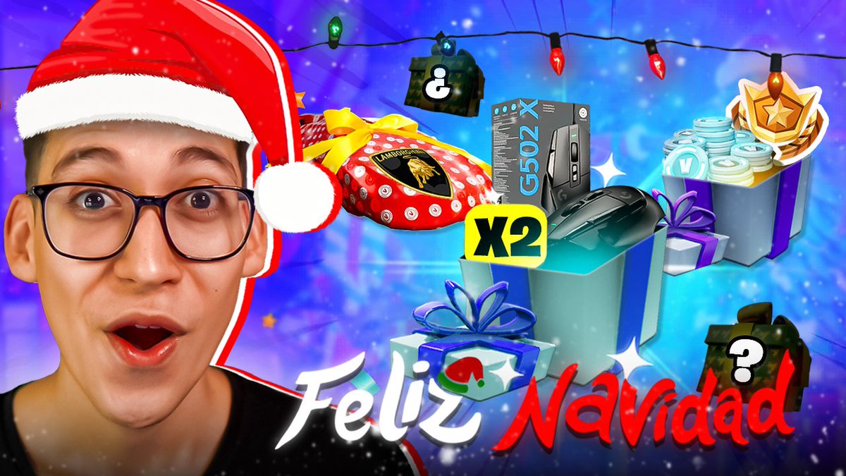 matuz_cl's tweet photo. ‼🚨NUEVO DIRECTO🚨‼

¡FELIZ NAVIDAD A TODOS! TU REGALO TE ESTA ESPERANDO... | ESPECIAL NAVIDAD 2023

♥ LIKE &amp; 🔁 RT se agradece...
▶ https://t.co/W0LGaLgZ8A https://t.co/C8hk6NrmsJ