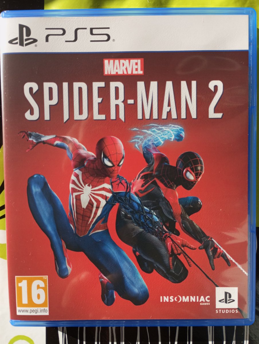 ¡Papá Noel me ha regalado el juego de Spider-Man 2! 🎅🎁🕷️

#RegaloNavidad