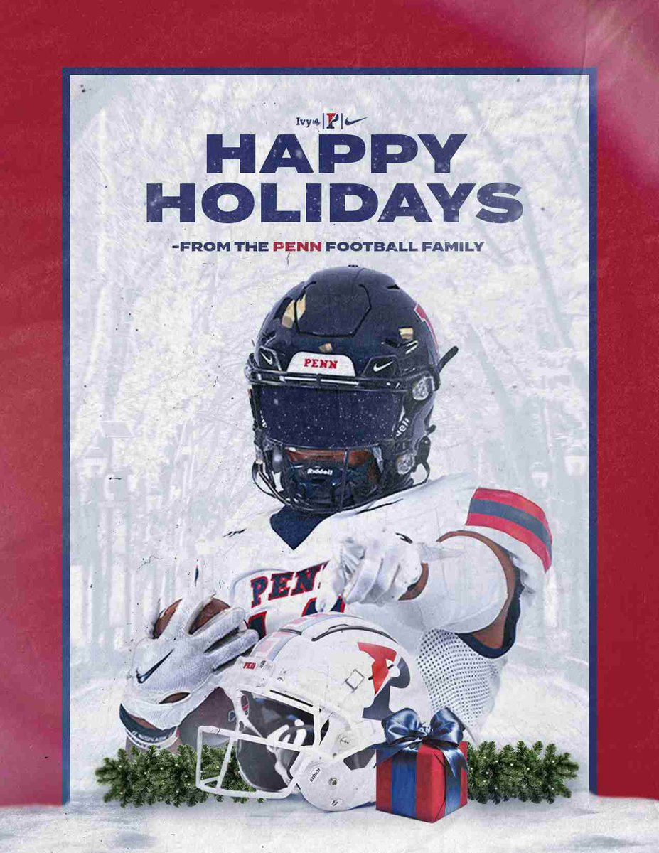 Thank you 🎄 @CoachPriore #pennpride 
@coachtate9 @RCBoltsFootball